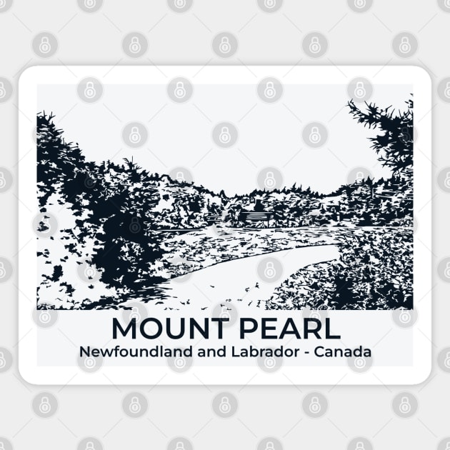 Mount Pearl - Newfoundland and Labrador Magnet by Lakeric